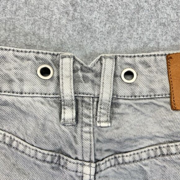 Unpublished Anthropologie Noemi Jeans Women’s 30 Gray Baggy Wide Leg Denim - Picture 8 of 15